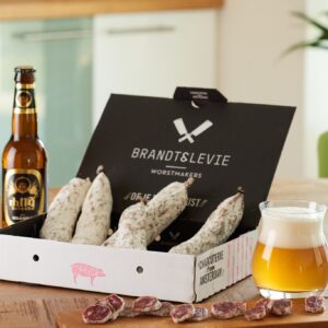 Brandt en Levie worstenpakket borrelpakket kerstpakket afbeelding 3 van Gifts.nl
