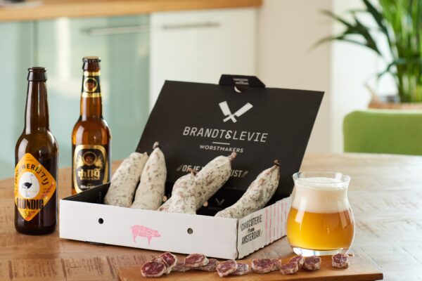 Brandt en Levie worstenpakket borrelpakket kerstpakket afbeelding 3 van Gifts.nl
