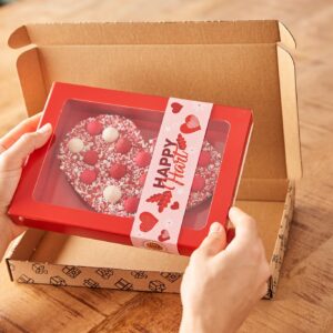 Chocolade hart brievenbuspakket chocolade cadeau kerstpakket afbeelding 3 van Gifts.nl