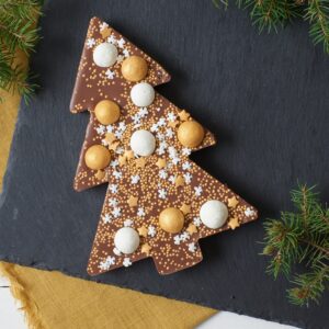 Chocolade kerstboom brievenbuspakket chocolade cadeau afbeelding 2 van Gifts.nl
