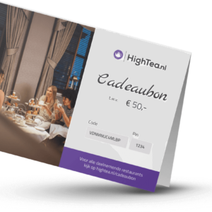 High Tea Cadeaubon €50