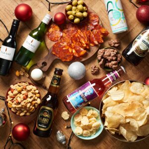 Kerstpakket met borrelplank kerstpakket kerstpakket afbeelding 3 van Gifts.nl