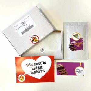 Speculaascake bakmix sinterklaas cadeau afbeelding 2 van Gifts.nl