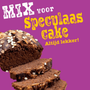 Speculaascake bakmix sinterklaas cadeau van Gifts.nl