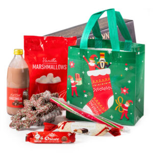 Kersttasje kerstpakket van Gifts.nl