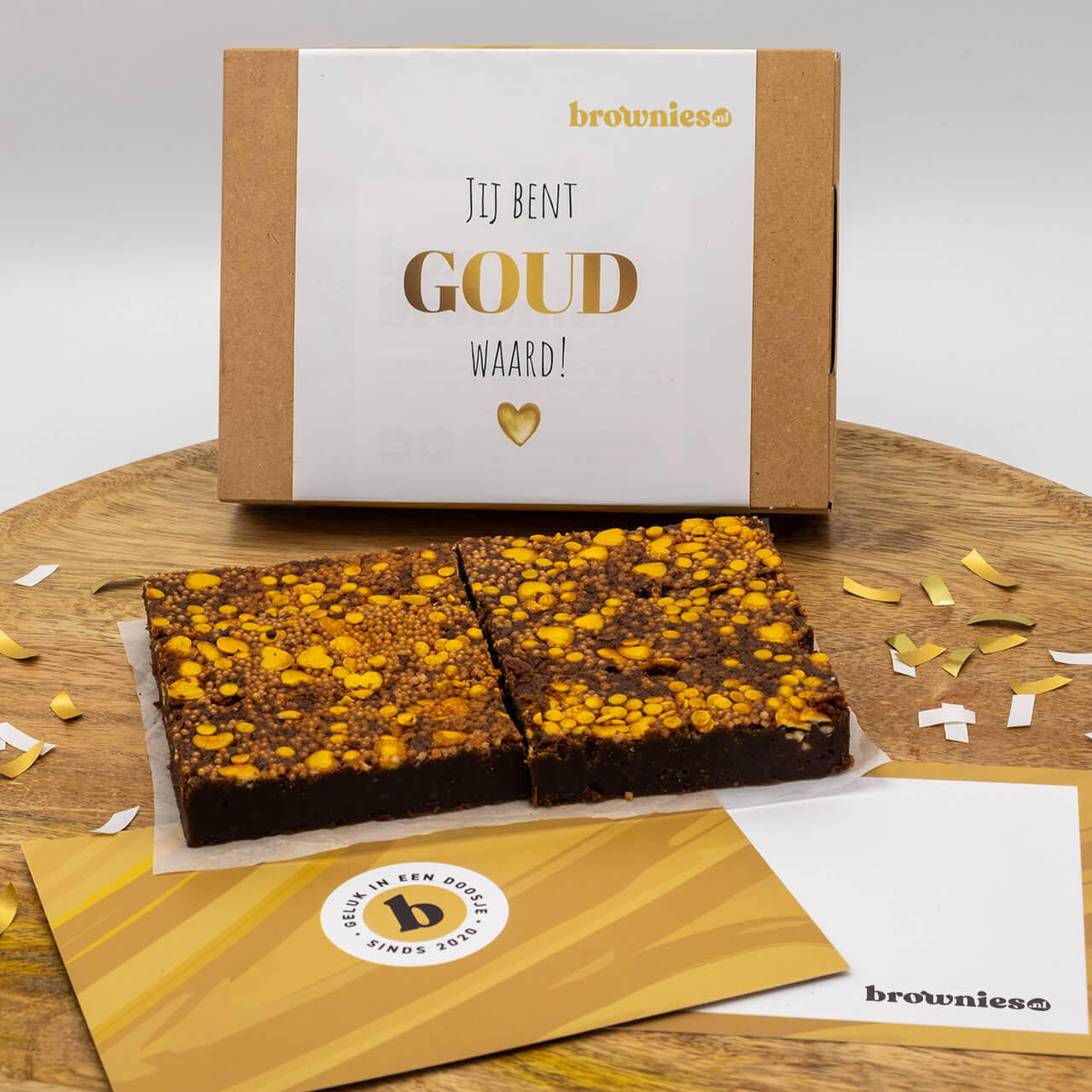 brownies-nl-jij-bent-goud-waard-6-stuks